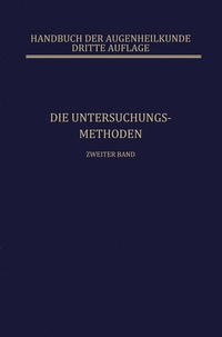 Enlarge image Cover: Die Untersuchungsmethoden - Springer