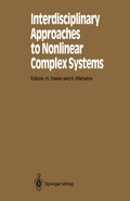 Cover: Interdisciplinary Approaches to Nonlinear Complex Systems - Springer