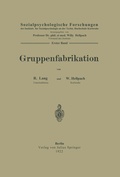 Cover: Gruppenfabrikation - Springer