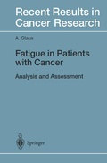 Cover: Fatigue in Patients with Cancer - Springer