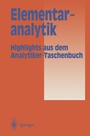 Cover: Elementaranalytik - Springer
