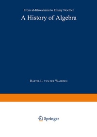 Abbildung von: A History of Algebra - Springer