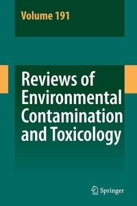 Abbildung von: Reviews of Environmental Contamination and Toxicology 191 - Springer
