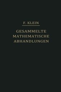 Abbildung von: Gesammelte Mathematische Abhandlungen I - Springer