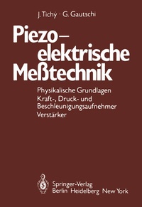 Abbildung von: Piezoelektrische Meßtechnik - Springer