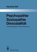 Cover: Psychopathie - Soziopathie - Dissozialit&auml;t - Springer
