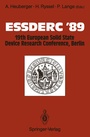 Cover: ESSDERC '89 - Springer