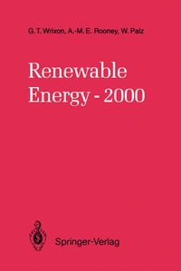 Enlarge image Cover: Renewable Energy-2000 - Springer