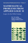 Cover: Mathematical Problems from Applied Logic II - Springer