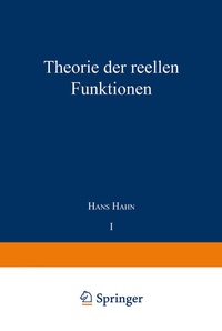 Abbildung von: Theorie der reellen Funktionen - Springer