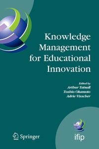 Enlarge image Cover: Knowledge Management for Educational Innovation - Springer