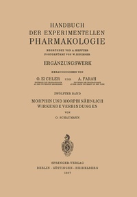 Abbildung von: Morphin und Morphinähnlich Wirkende Verbindungen - Springer