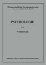 Cover: Psychologie - Springer