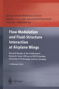 Abbildung von: Flow Modulation and Fluid-Structure Interaction at Airplane Wings - Springer