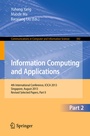 Cover: Information Computing and Applications - Springer