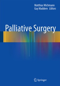 Enlarge image Cover: Palliative Surgery - Springer