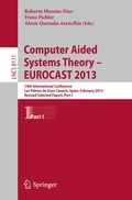 Cover: Computer Aided Systems Theory -- EUROCAST 2013 - Springer