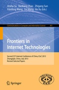 Cover: Frontiers in Internet Technologies - Springer