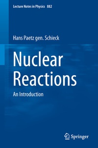 Enlarge image Cover: Nuclear Reactions - Springer