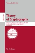 Cover: Theory of Cryptography - Springer