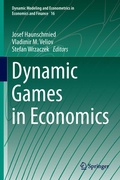 Cover: Dynamic Games in Economics - Springer