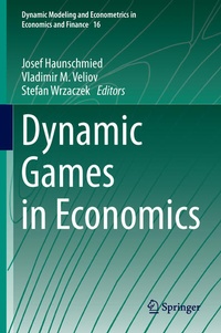 Enlarge image Cover: Dynamic Games in Economics - Springer