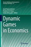 Cover: Dynamic Games in Economics - Springer