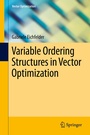 Cover: Variable Ordering Structures in Vector Optimization - Springer