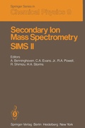 Cover: Secondary Ion Mass Spectrometry SIMS II - Springer