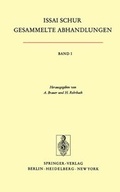 Cover: Gesammelte Abhandlungen I - Springer