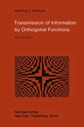 Cover: Transmission of Information by Orthogonal Functions - Springer