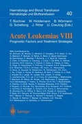 Cover: Acute Leukemias VIII - Springer
