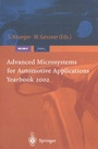 Cover: Advanced Microsystems for Automotive Applications Yearbook 2002 - Springer