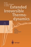 Cover: Extended Irreversible Thermodynamics - Springer