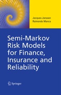 Cover: Semi-Markov Risk Models for Finance, Insurance and Reliability - Springer