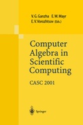 Cover: Computer Algebra in Scientific Computing CASC 2001 - Springer