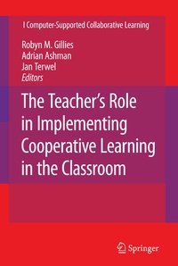 Enlarge image Cover: The Teacher's Role in Implementing Cooperative Learning in the Classroom - Springer