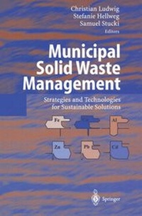 Enlarge image Cover: Municipal Solid Waste Management - Springer