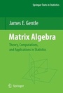 Cover: Matrix Algebra - Springer