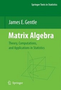 Abbildung von: Matrix Algebra - Springer