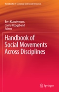 Cover: Handbook of Social Movements Across Disciplines - Springer