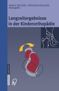 Cover: Langzeitergebnisse in der Kinderorthop&auml;die - Steinkopff