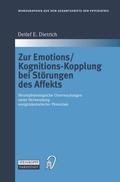 Cover: Zur Emotions/Kognitions-Kopplung bei St&ouml;rungen des Affekts - Steinkopff