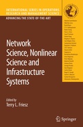 Cover: Network Science, Nonlinear Science and Infrastructure Systems - Springer