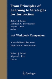 Enlarge image Cover: From Principles of Learning to Strategies for Instruction-with Workbook Companion - Springer