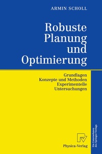 Enlarge image Cover: Robuste Planung und Optimierung - Physica