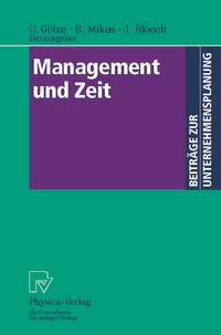 Enlarge image Cover: Management und Zeit - Physica