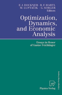 Enlarge image Cover: Optimization, Dynamics, and Economic Analysis - Physica