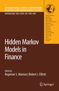 Cover: Hidden Markov Models in Finance - Springer
