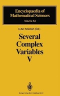Cover: Several Complex Variables V - Springer